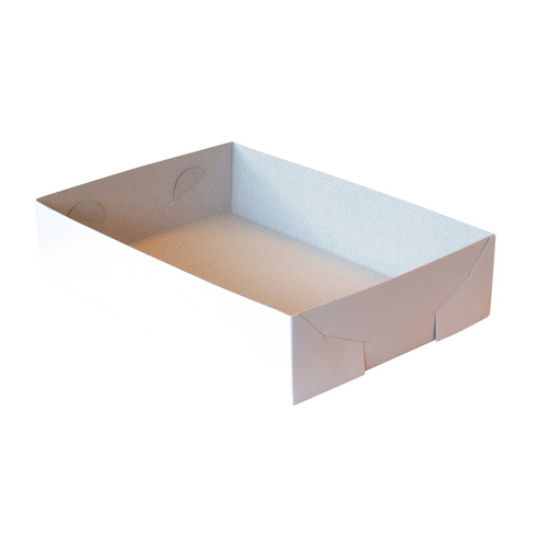 BUDGET Cake Tray LARGE Whiteboard  - 260x180x55 (200)