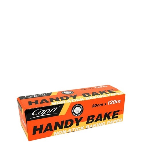 Silicone Baking Paper Handy Bake Roll White 30cm x120m
