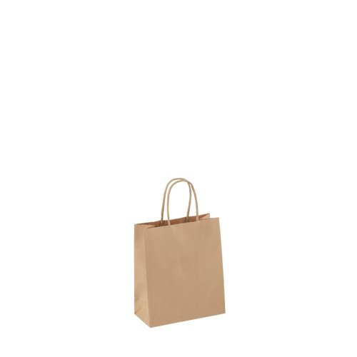 Twist Handle Kraft Paper Bag  Medium  -280X280X150MM