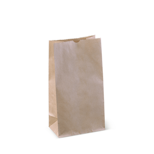 Kraft Paper Bag SOS Bag # 8 - 310X150X100MM ( (Pack of 250 )
