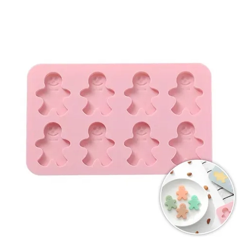 Silicone Mould Gingerbread Men 