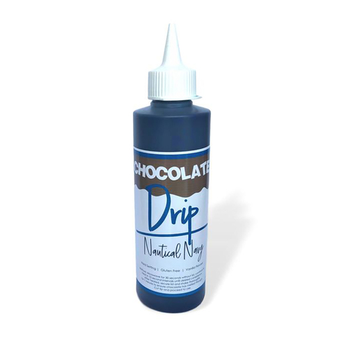 Chocolate Drip Nautical Navy - Cakers Warehouse