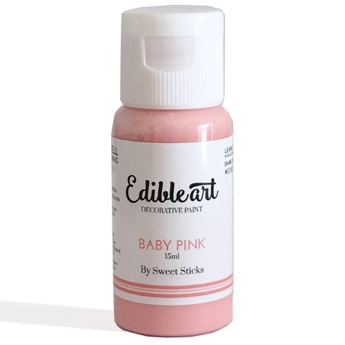 Edible Art  Sweet Sticks Baby Pink 15ml-Best Before 04/23